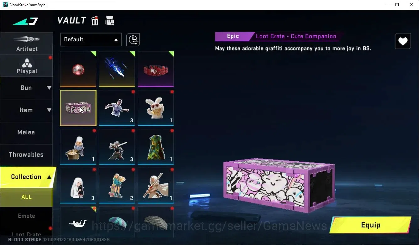 Blood Strike Accounts ASIA|ULTRA Melee Lightblade Dar Force+[Neon Shard, image 17