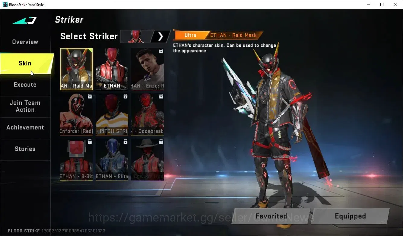 Blood Strike Accounts ASIA|ULTRA Melee Lightblade Dar Force+[Neon Shard, image 3