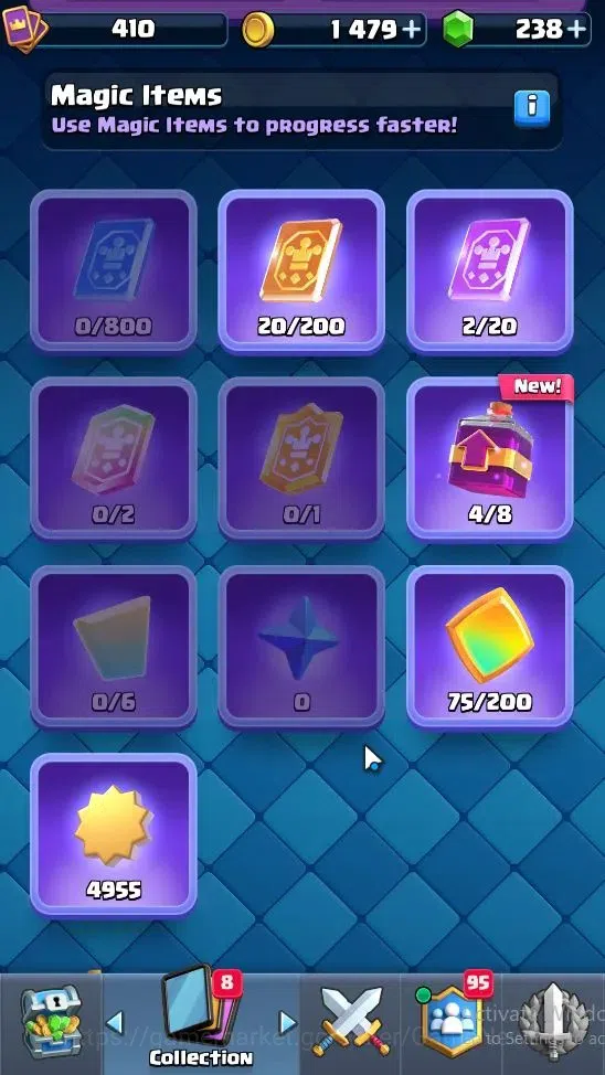 Clash Royale Accounts KTL 10|Trophy 3492|Card 51|Limited Skin|1 Hero 3 E image 10
