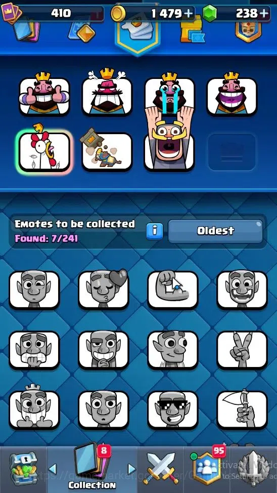 Clash Royale Accounts KTL 10|Trophy 3492|Card 51|Limited Skin|1 Hero 3 E image 11
