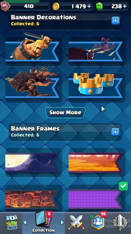 Clash Royale Accounts KTL 10|Trophy 3492|Card 51|Limited Skin|1 Hero 3 E image 13