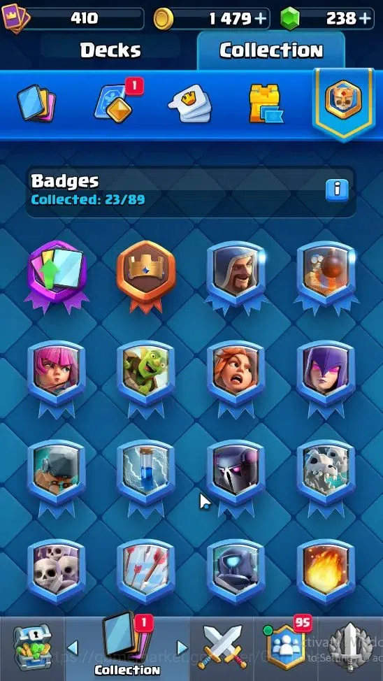 Clash Royale Accounts KTL 10|Trophy 3492|Card 51|Limited Skin|1 Hero 3 E image 14