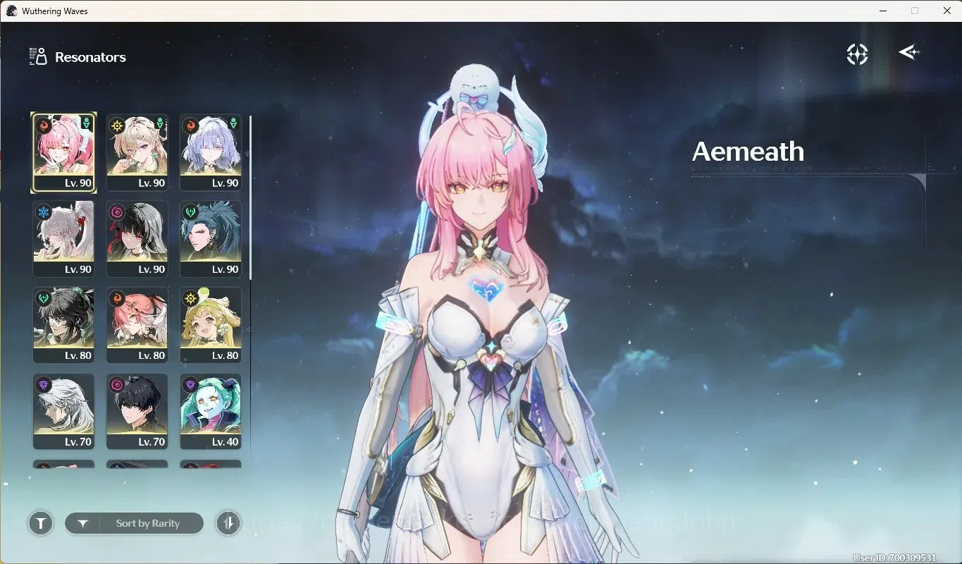 Wuthering Waves Accounts Starter ASIA|8 Char Limited [Aemeath,Hiyuki]+Sign,Lynae,Mornye,Chisa,Jiyan,Qiuyuan,Changli|Mc 2