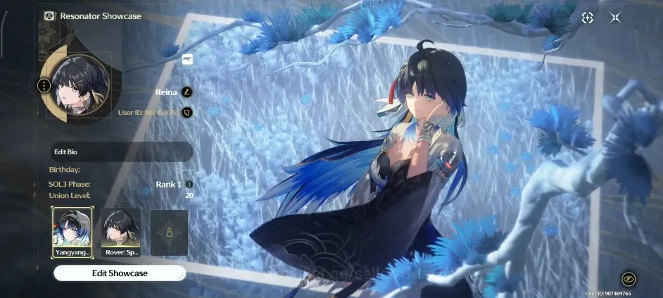 Wuthering Waves Accounts Starter SEA |UL 20|1 Limited|( Yangyang: Xuanling +Signature )|Low Exploration|DB Lvl 7|Female 1