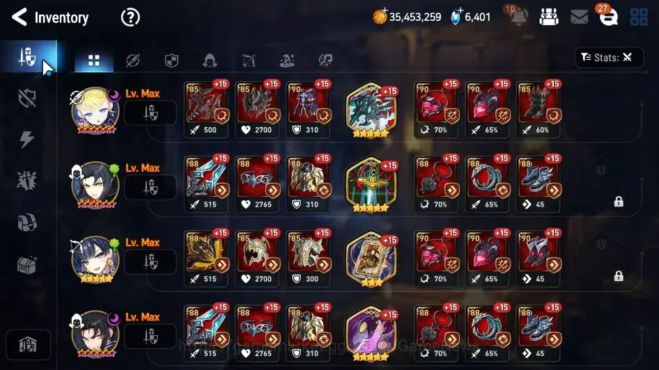 Epic Seven Accounts GLOBAL Unverif|New Era|7 ML(Salome,NM Luna,LC Bell image 10