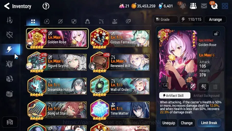 Epic Seven Accounts GLOBAL Unverif|New Era|7 ML(Salome,NM Luna,LC Bell image 12