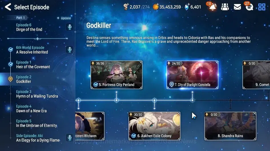 Epic Seven Accounts GLOBAL Unverif|New Era|7 ML(Salome,NM Luna,LC Bell image 15