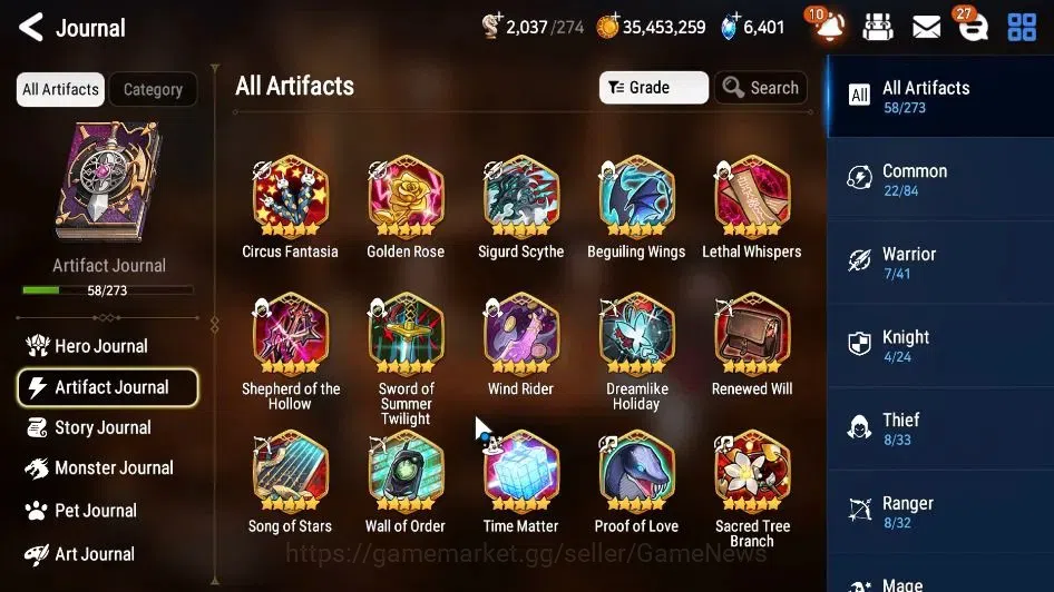Epic Seven Accounts GLOBAL Unverif|New Era|7 ML(Salome,NM Luna,LC Bell image 9