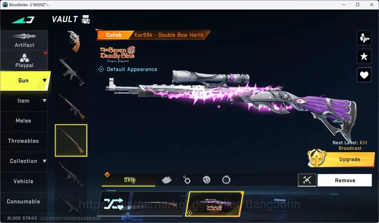 Blood Strike Accounts ASIA | ETERNAL: Desert Eagle-Scorpius | 4 7DS Guns image 8