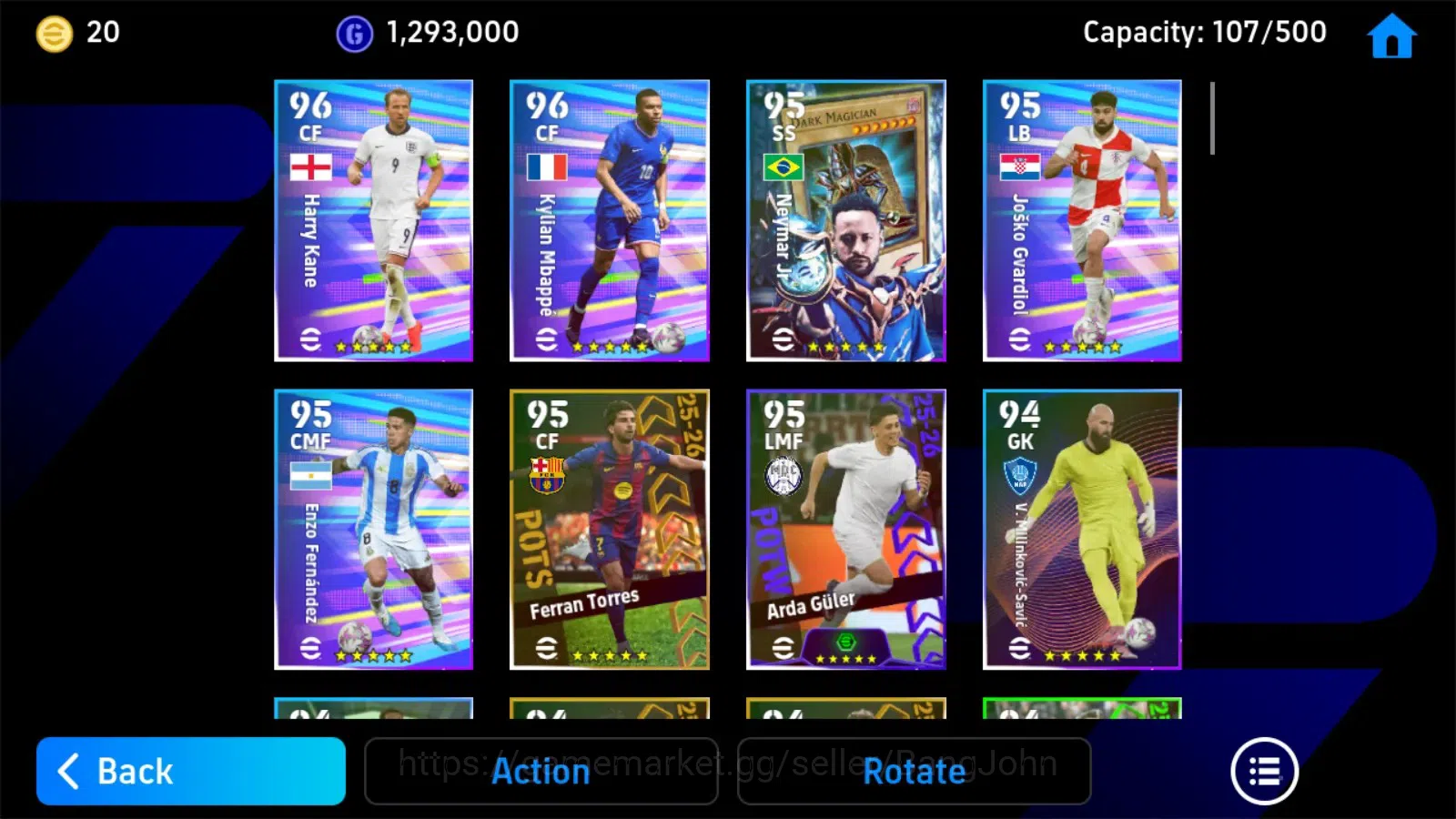 eFootball Accounts Android|PW 3039|Epic Figo,Pepe,Berbatov,Serginho|S image 2