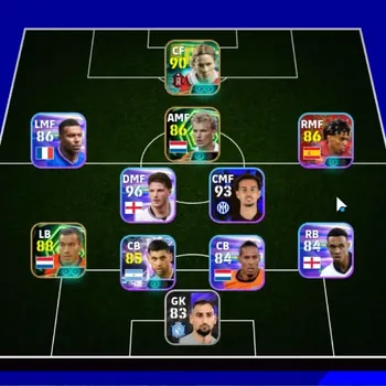 eFootball Accounts Legends & Iconic Players Android|Power 2647|Epic Fernando Torres,G van Bronckhorst,Dennis Bergkamp|Show