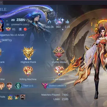 Mobile Legends: Bang Bang Collector Global|Hero130|Skin 321|Exalted|Prime Granger,Clau image 1