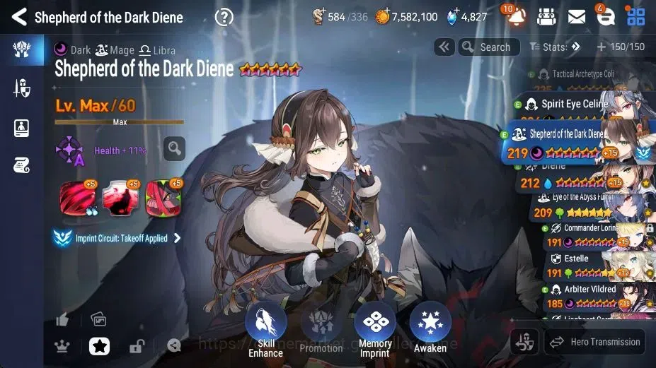 Epic Seven Accounts High-End Global|Unverif|ENDGAME 23ML (Notos, Dark Diene, BArunka, Salome, NM Luna, GeRas), Rinak 9