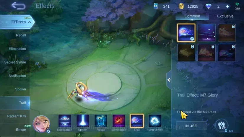 Mobile Legends: Bang Bang Accounts GLOBAL Hero 60 Skin 71 | Prime Roger Granger YZ Be image 2