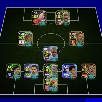 eFootball Accounts Legends & Iconic Players EFOOTBALL COLLECTIVE 3232+ | BIGTIME E HAZARD,BIGTIME P LAHM,EPIC KOENAM,L