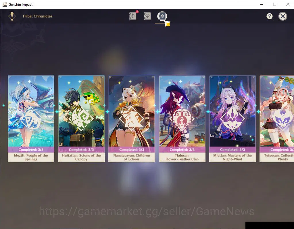 Genshin Impact Accounts ASIA|AR58|12Limited+13(*5Weapon)|PrimeTeamSkirk(Fu image 16