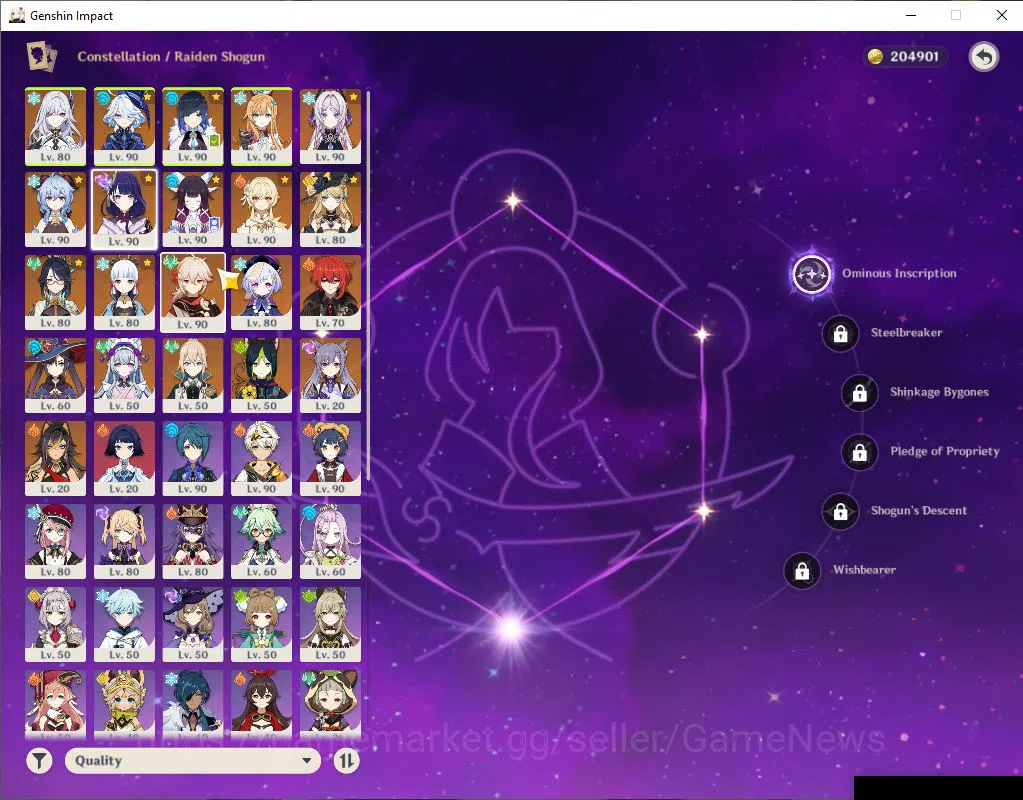 Genshin Impact Accounts ASIA|AR58|12Limited+13(*5Weapon)|PrimeTeamSkirk(Fu image 5