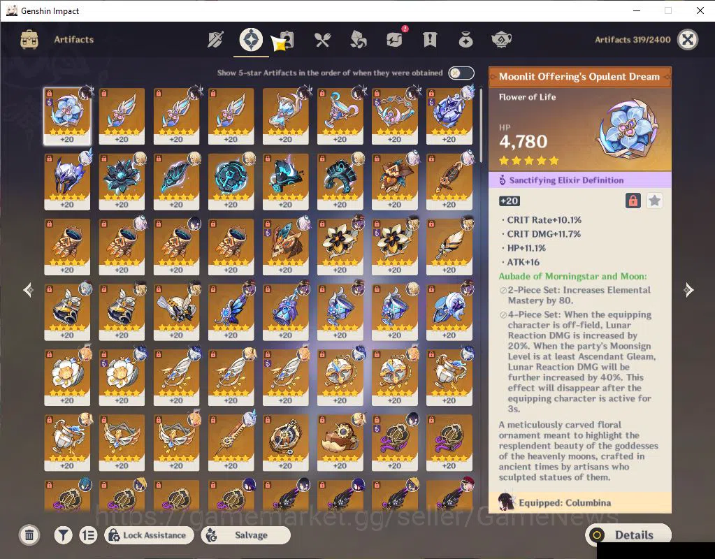 Genshin Impact Accounts ASIA|AR58|12Limited+13(*5Weapon)|PrimeTeamSkirk(Fu image 7
