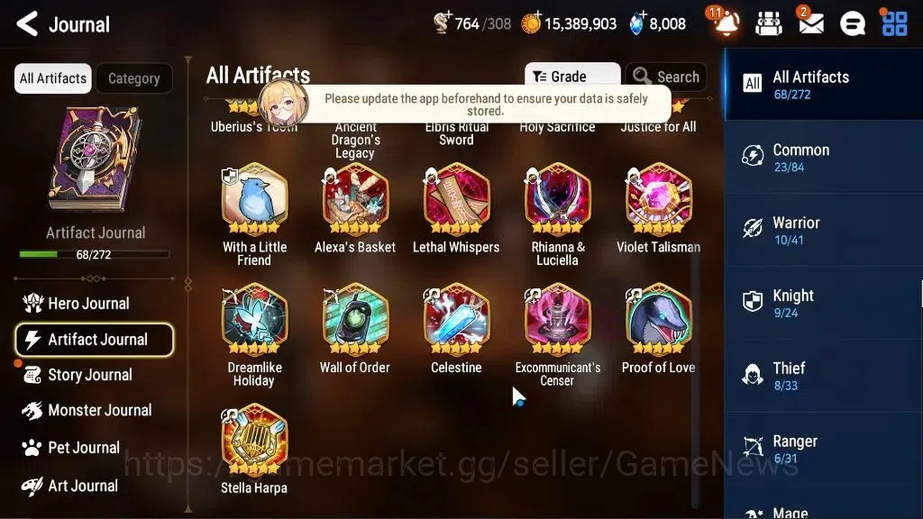 Epic Seven Accounts GLOBAL Unverif|7 ML(School Nurse Yulha,NM Luna,DP image 10