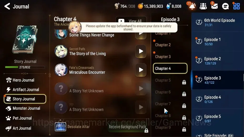 Epic Seven Accounts GLOBAL Unverif|7 ML(School Nurse Yulha,NM Luna,DP image 11