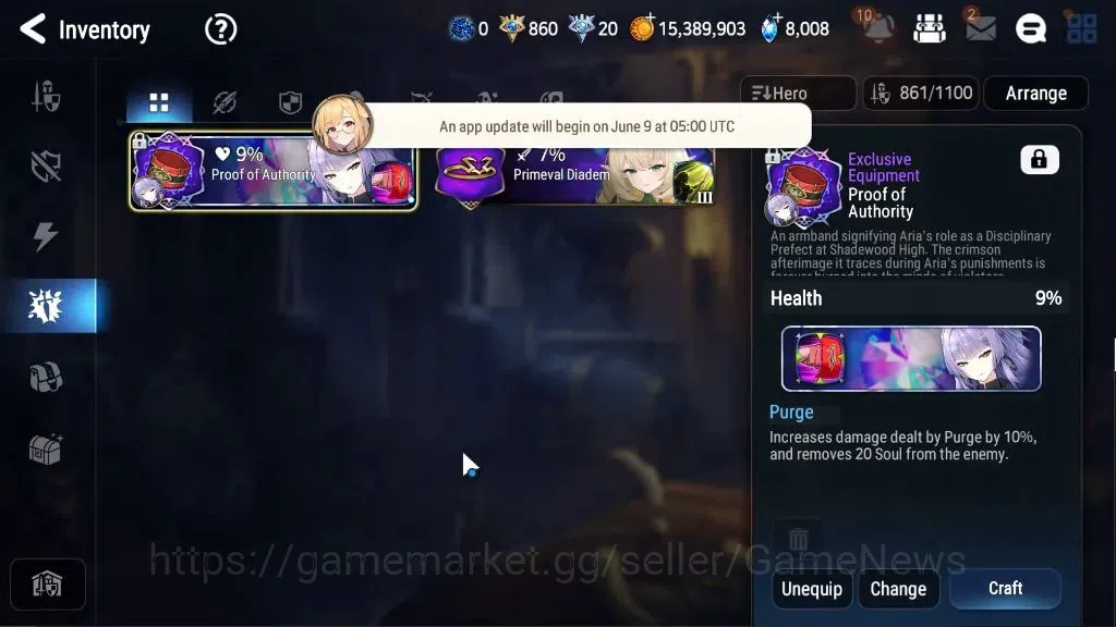 Epic Seven Accounts GLOBAL Unverif|7 ML(School Nurse Yulha,NM Luna,DP image 20
