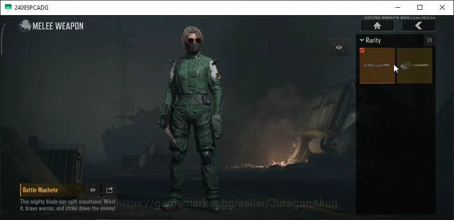 Arena Breakout Accounts Mid-Tier [MOBILE] Lv30|SV 89M|CV 54M|Machete Battle,Shovel Sapper|Many Weapons Skin|Gear Skin|CN 13