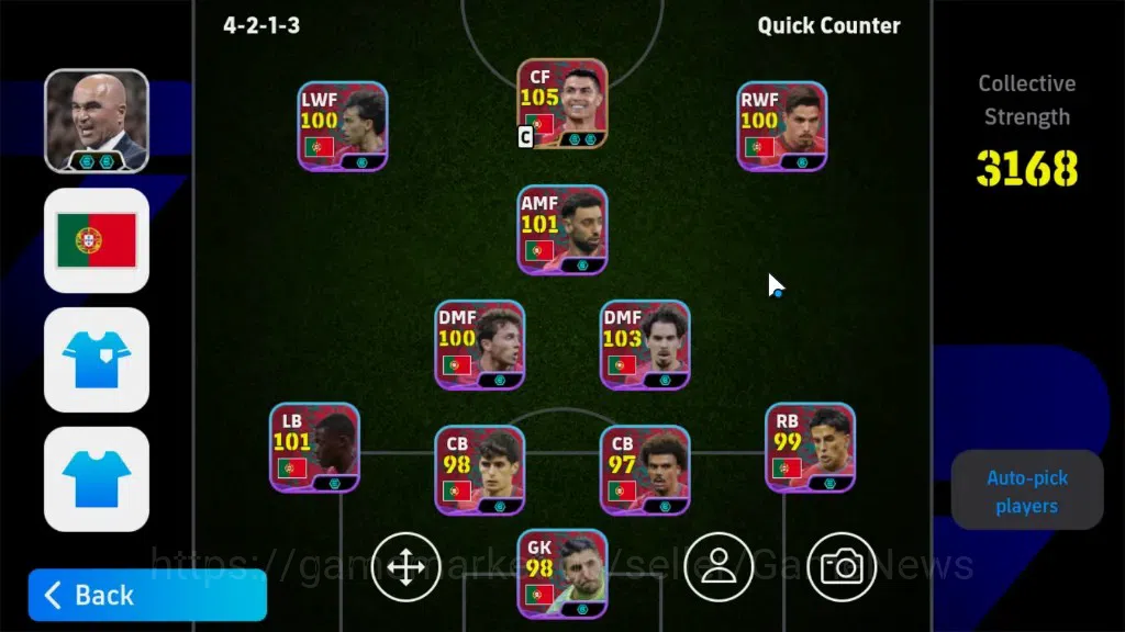 eFootball Accounts Legends & Iconic Players Android|National Pack Portugal&France|Epic Cristiano Ronaldo,Xabi Alonso,Javier 1