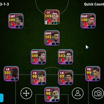 eFootball Accounts Legends & Iconic Players Android|National Pack Portugal&France|Epic Cristiano Ronaldo,Xabi Alonso,Javier