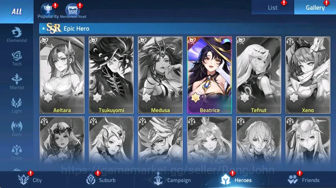 Mobile Legends: Adventure Accounts Global |LV 47|817k Power |VIP 5|Camp 30-45|Hero 93|33 SSR|9 RedStar|Detail Check SS 4