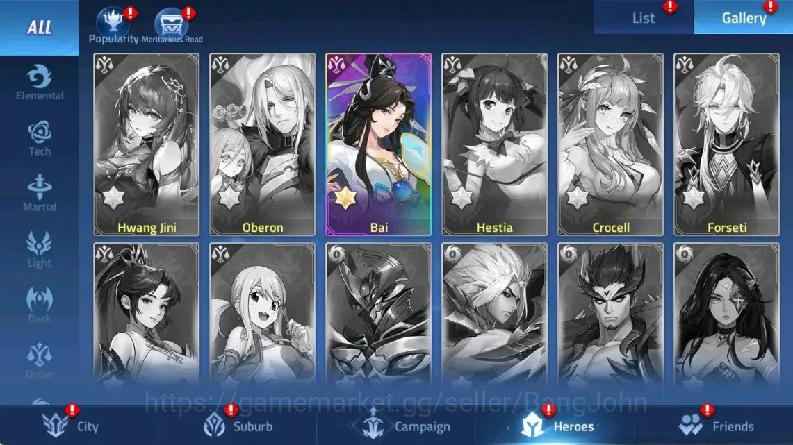 Mobile Legends: Adventure Accounts Global |LV 47|817k Power |VIP 5|Camp 30-45|Hero 93|33 SSR|9 RedStar|Detail Check SS 5