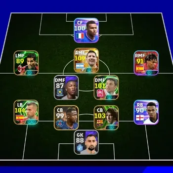 eFootball Accounts Legends & Iconic Players Android|PW2753|New Lionel Messi Big T,Jordi Alba Epic,Carles Puyol Epic,Serginho