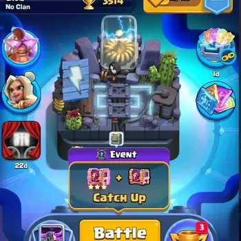 Clash Royale Accounts High-End Lv 539|Trophy 3514|KTL 10|Card 70/123|3 Evo, 1 Legend, 19 Epic, 23 Rare, 26 Common|2