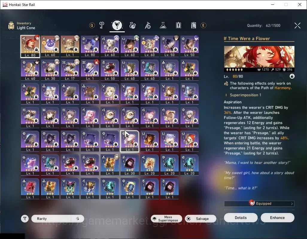 Honkai Star Rail Accounts ASIA|TL 65|9 Limited|Mortenax Blade E1,B3+Sign,Cas image 6