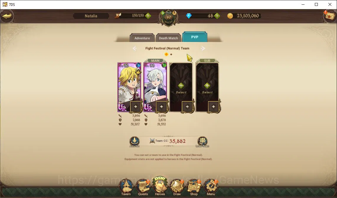 The Seven Deadly Sins: Grand Cross Accounts Global|955 K CC|Chapter 6|100 Ls| 5 LR | Meresca2/ image 10