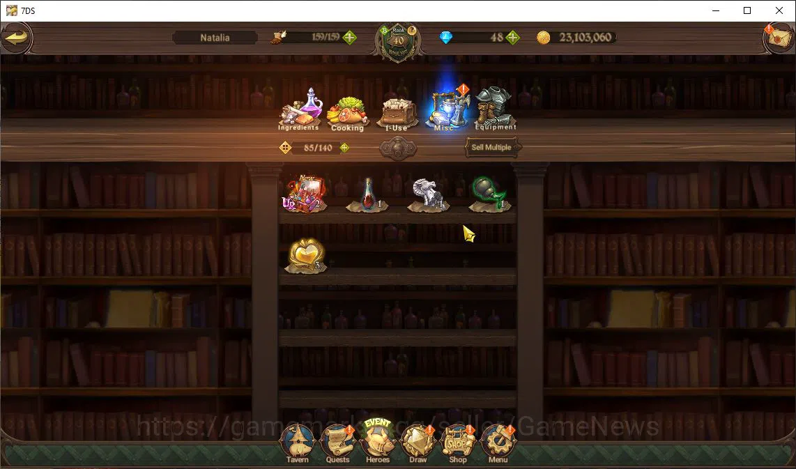 The Seven Deadly Sins: Grand Cross Accounts Global|955 K CC|Chapter 6|100 Ls| 5 LR | Meresca2/ image 3