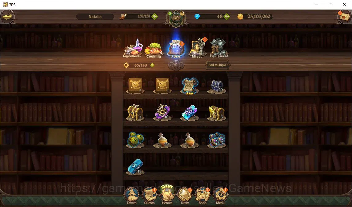 The Seven Deadly Sins: Grand Cross Accounts Global|955 K CC|Chapter 6|100 Ls| 5 LR | Meresca2/ image 4