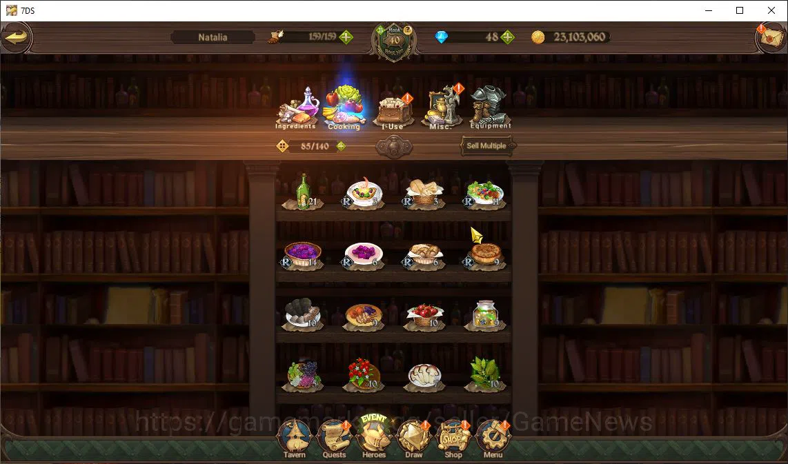 The Seven Deadly Sins: Grand Cross Accounts Global|955 K CC|Chapter 6|100 Ls| 5 LR | Meresca2/ image 5