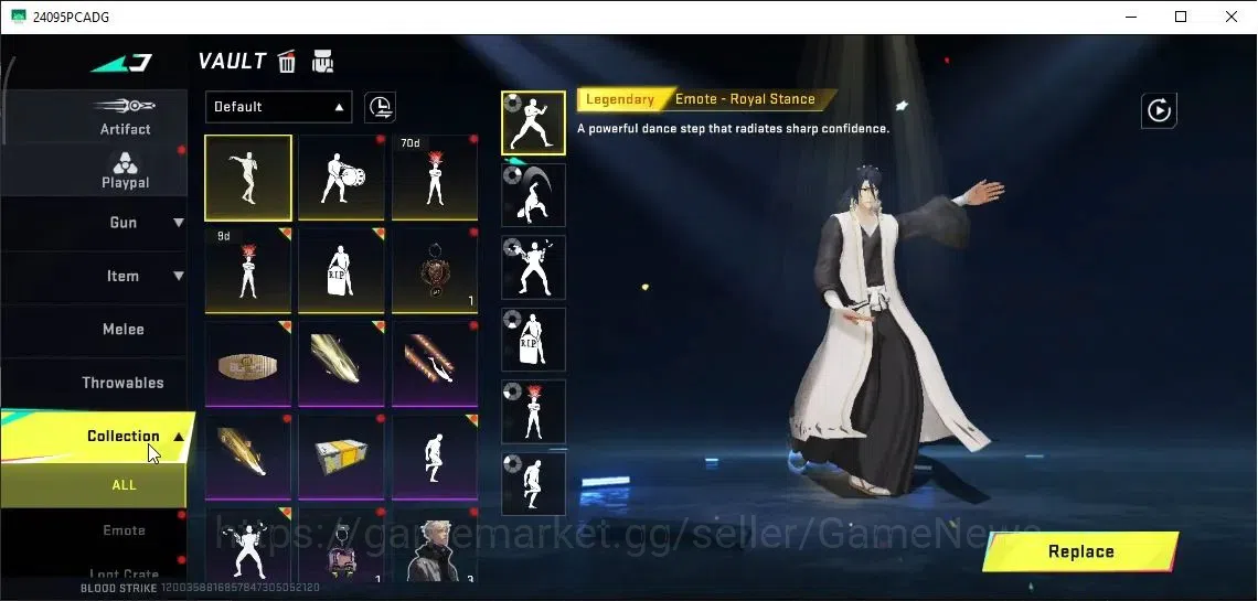 Blood Strike Accounts ASIA|Collab BLEACH [Ethan] & 7DS [AK47,Kar98k,QBZ9 image 16