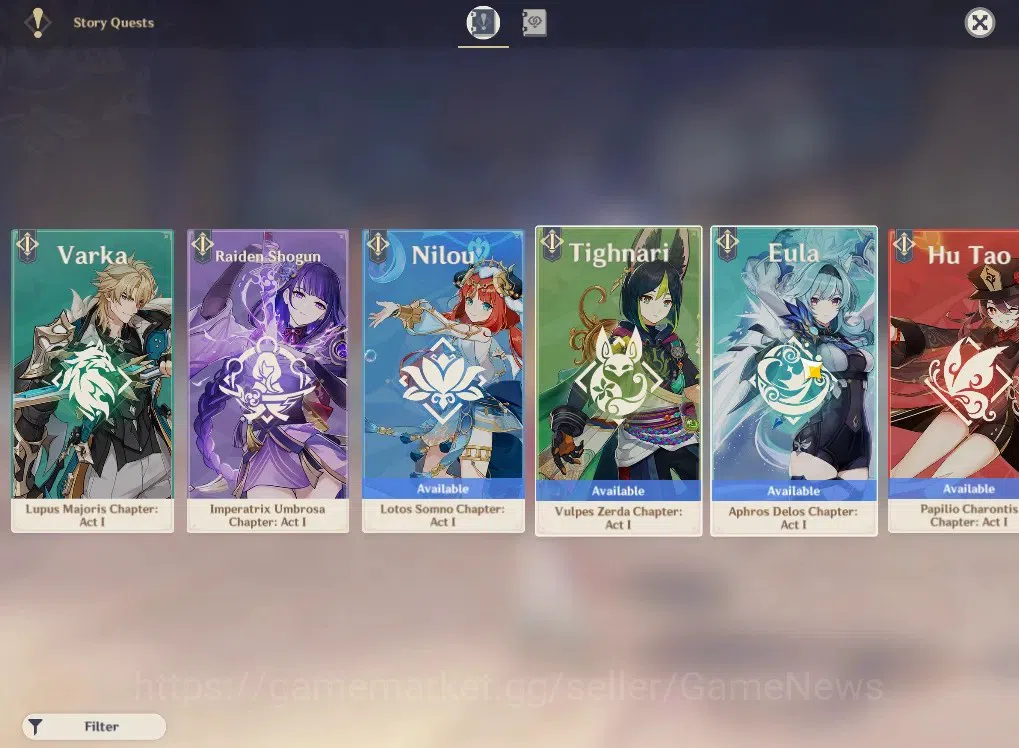 Genshin Impact Accounts ASIA |AR 52|3 Limited+3(*5Wep)|(Skirk, Escoffier)+ image 12