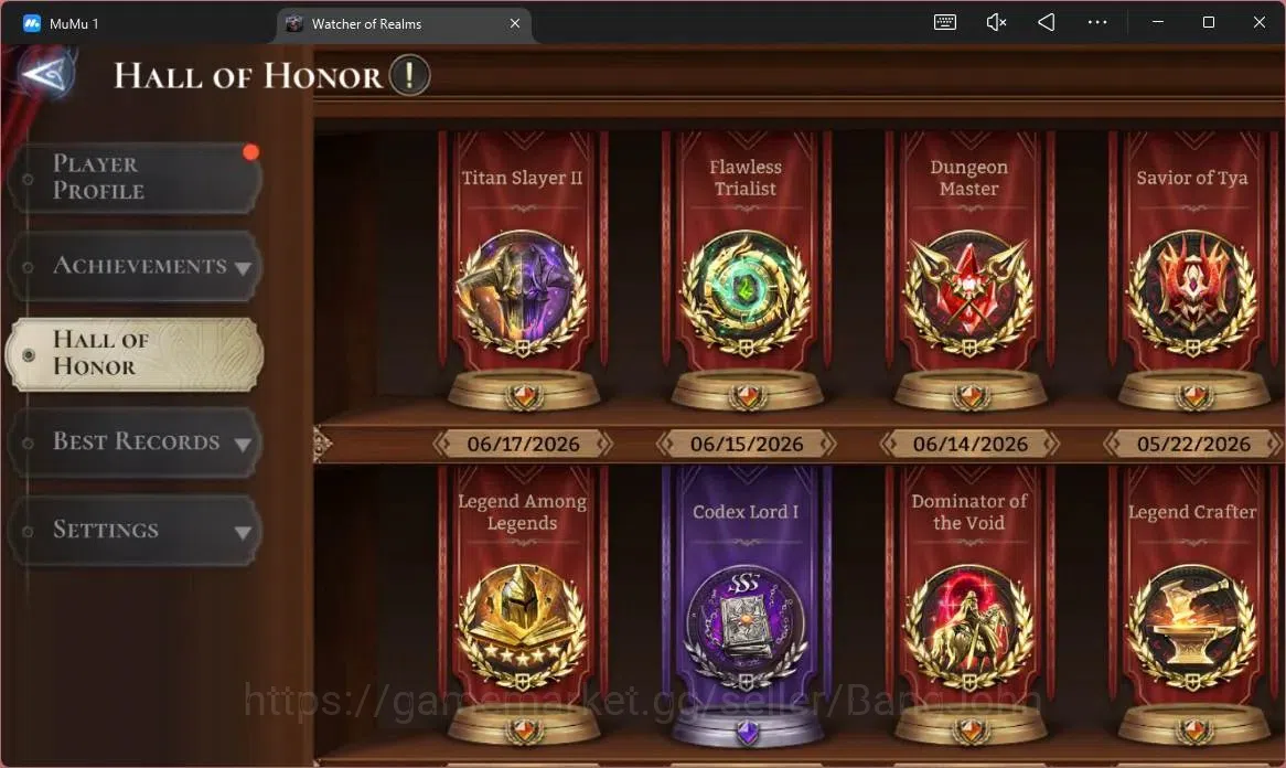 Watcher of Realms Accounts Global 60xx|Power 14,3M|12 Lord Lovar A5,Twinfiend image 7
