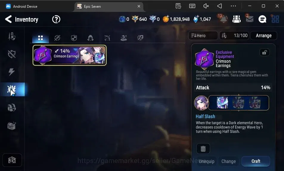 Epic Seven Accounts GLOBAL Unverif|New Era|5 ML(LOTScales,C Lilias,E I image 12