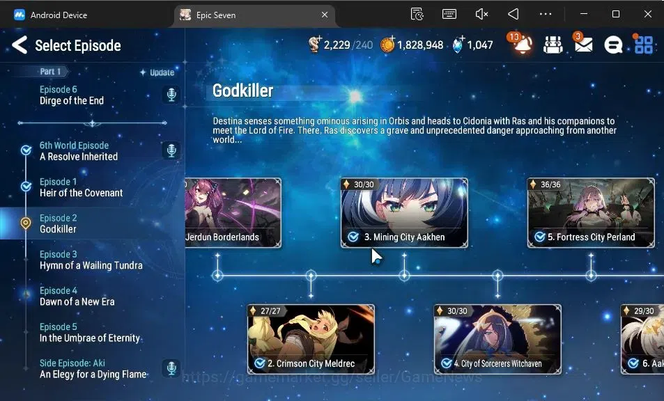 Epic Seven Accounts GLOBAL Unverif|New Era|5 ML(LOTScales,C Lilias,E I image 15