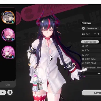 Neverness to Everness Accounts Global EU|HL 3|3 S Class|1 Limited (Shinku)+(Baicang,Jiuyuan)|2 Selector ON+Livery|Underboss