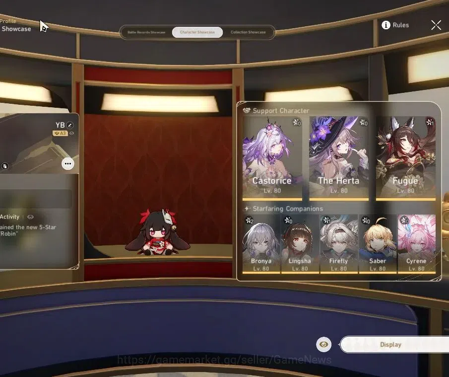 Honkai Star Rail Accounts Asia|TL 70|Sparxie Prem Team|18 Limited|[Castorice image 2