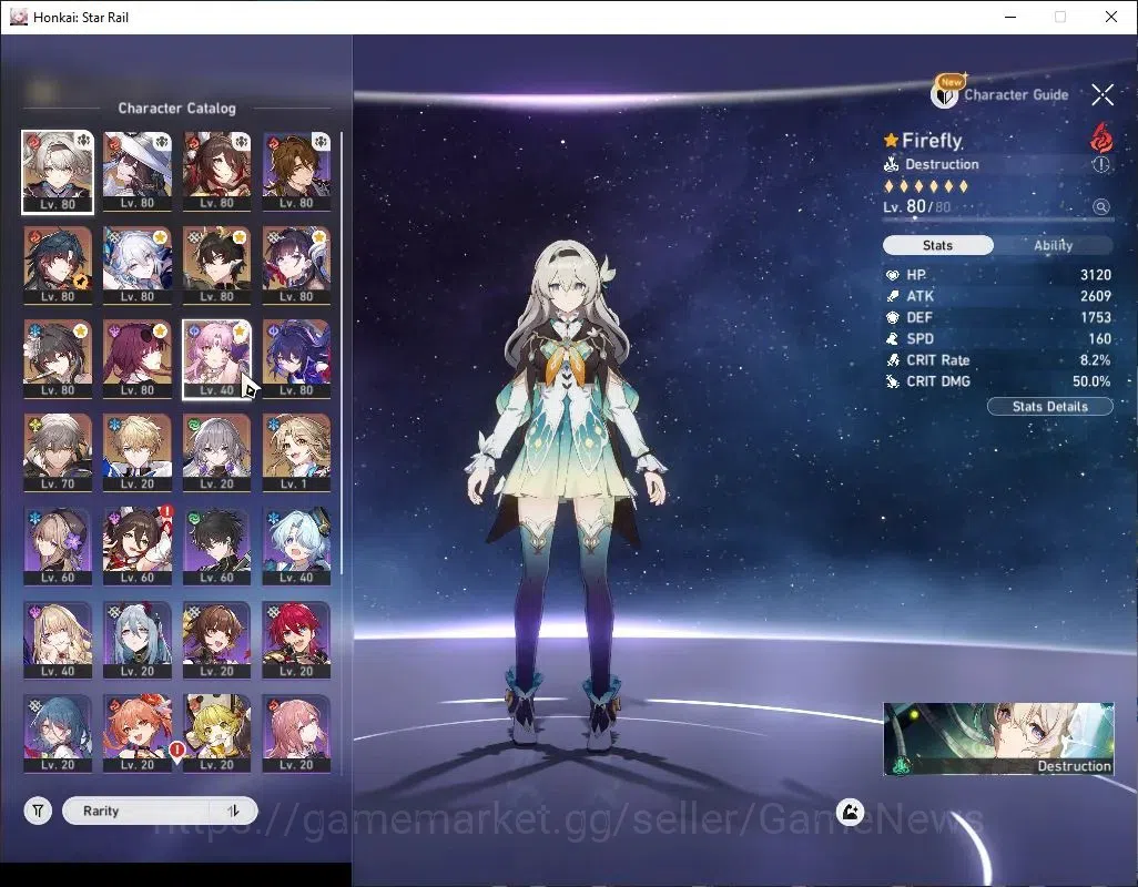 Honkai Star Rail Accounts Asia|TL 67|11 Limited|(Firefly)+Sign The DahliaE1, image 4