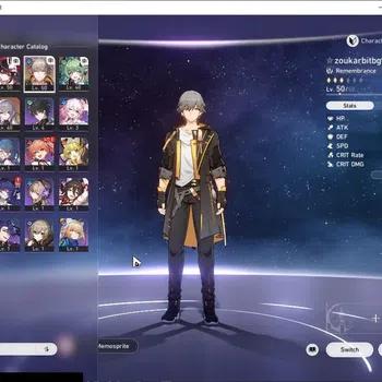 Honkai Star Rail Accounts Others Asia|TL 30|3 Limited|Archer,Huohuo,Sparkle +2 STD Character (Himeko & Bronya)|Male MC|Take