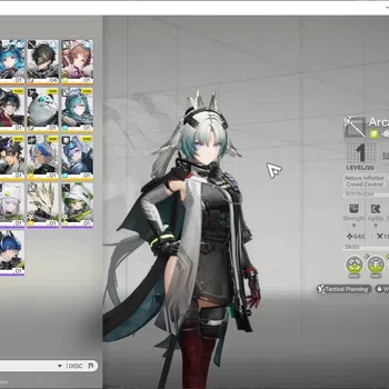 Arknights: Endfield Accounts ASIA|lvl 2|3 SSR 1 Limited + 4(*6 Weapon)|(Arcane) + Last Rite,Ardelia|Male MC|Log