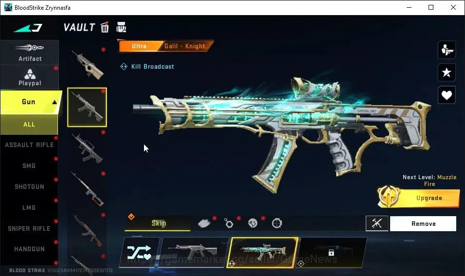Blood Strike Accounts ASIA|ETERNAL DEagle|12 ULTRA[ETHAN,SPIKE,Spear,Gal image 10