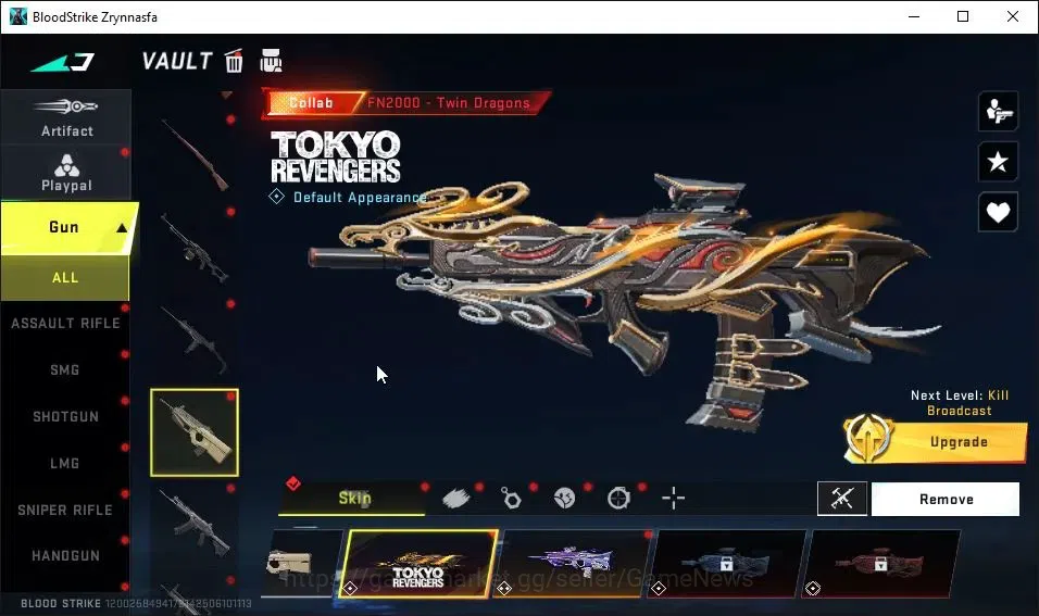 Blood Strike Accounts ASIA|ETERNAL DEagle|12 ULTRA[ETHAN,SPIKE,Spear,Gal image 11