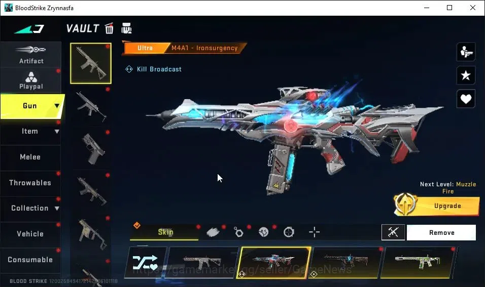 Blood Strike Accounts ASIA|ETERNAL DEagle|12 ULTRA[ETHAN,SPIKE,Spear,Gal image 20
